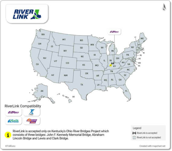 Kentucky Toll Bridge And Riverlink