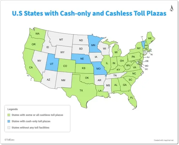 In general, rental car companies bill customers for handling the tolls incurred on crossing the electronic toll plazas.